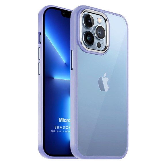 Microsonic Apple iPhone 13 Pro Max Kılıf Shadow Planet Lila 1