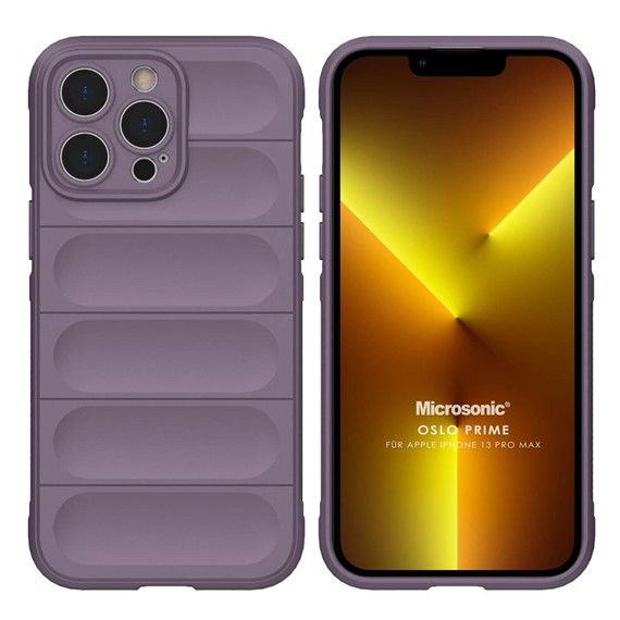 Microsonic Apple iPhone 13 Pro Max Kılıf Oslo Prime Lila 1