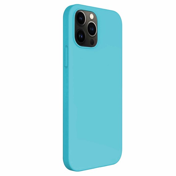 Microsonic Apple iPhone 13 Pro Max Kılıf Groovy Soft Turkuaz 2