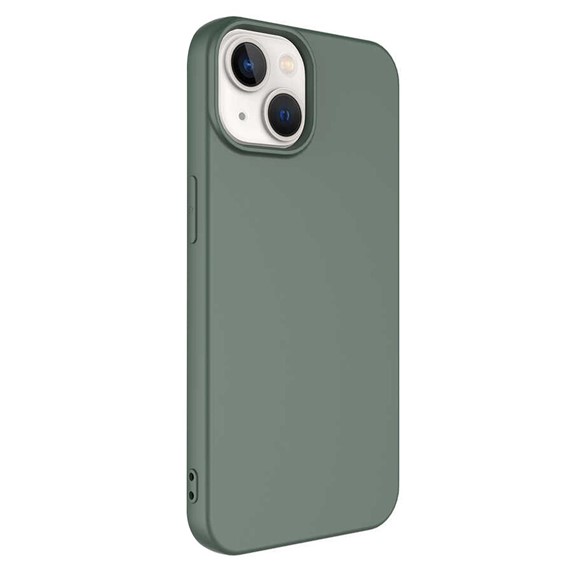 Microsonic Apple iPhone 14 Plus Kılıf Groovy Soft Koyu Yeşil 2
