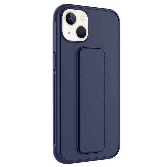 Microsonic Apple iPhone 15 Plus Kılıf Hand Strap Lacivert 2