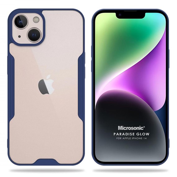 Microsonic Apple iPhone 14 Plus Kılıf Paradise Glow Lacivert 1