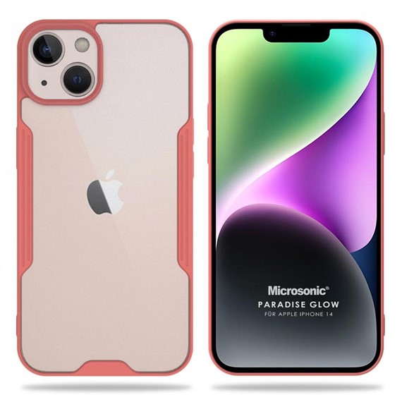 Microsonic Apple iPhone 14 Plus Kılıf Paradise Glow Pembe 1