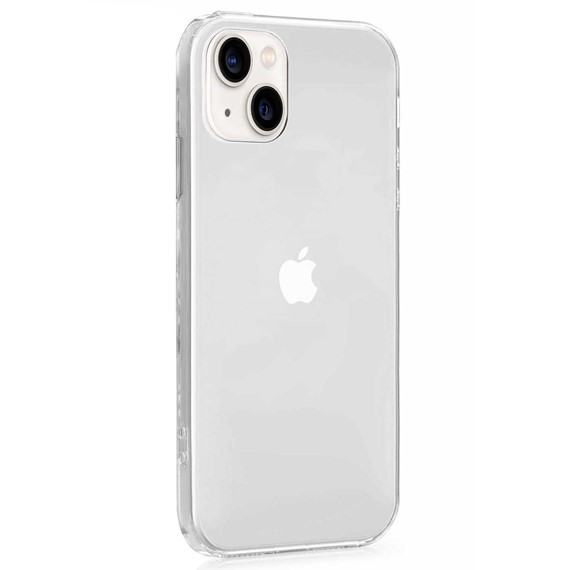 Microsonic Apple iPhone 14 Kılıf Transparent Soft Beyaz 2