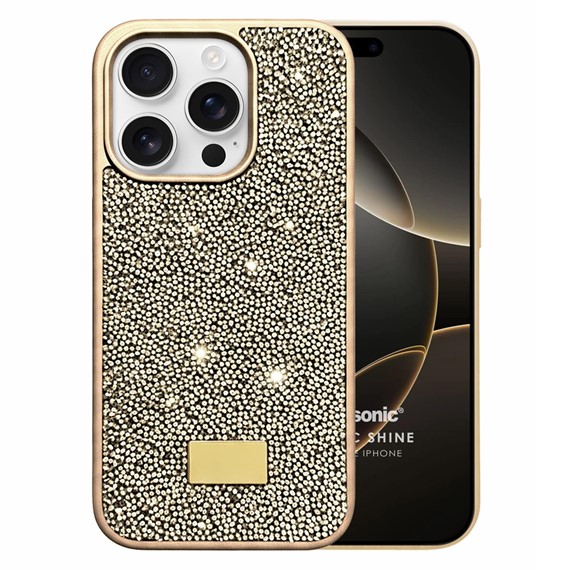 Microsonic Apple iPhone 14 Pro Max Kılıf Cosmic Shine Gold 1