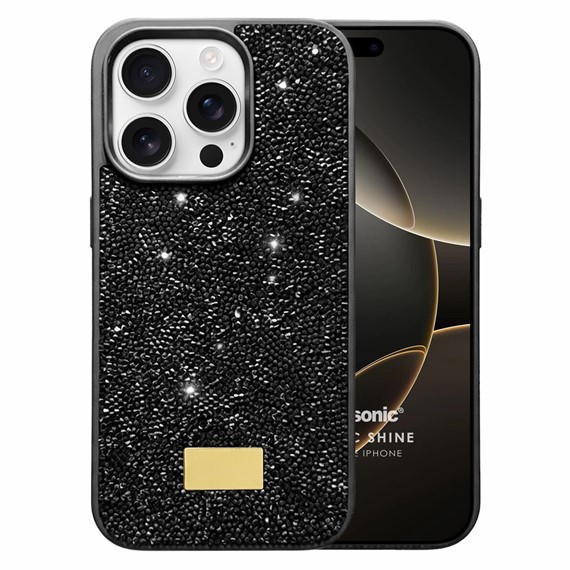 Microsonic Apple iPhone 14 Pro Max Kılıf Cosmic Shine Siyah 1