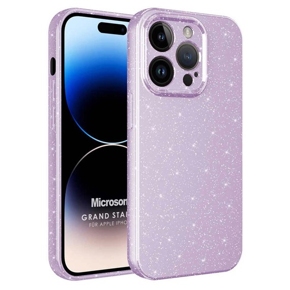 Microsonic Apple iPhone 14 Pro Max Kılıf Grand Stardust Lila 1
