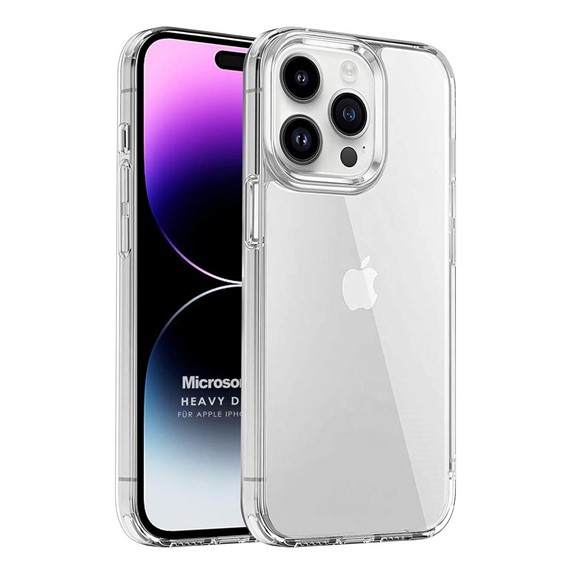 Microsonic Apple iPhone 14 Pro Kılıf Heavy Drop Şeffaf 1