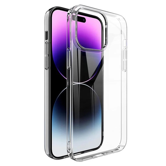Microsonic Apple iPhone 14 Pro Max Kılıf Non Yellowing Crystal Clear Sararma Önleyici Kristal Şeffaf 2