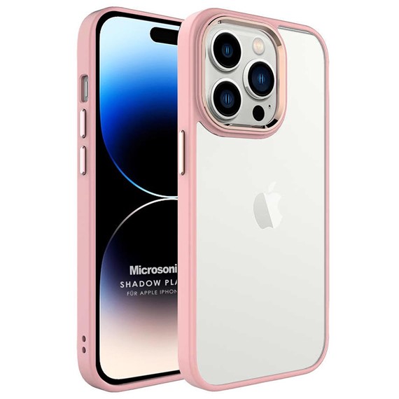 Microsonic Apple iPhone 14 Pro Kılıf Shadow Planet Açık Pembe 1