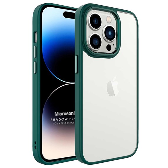 Microsonic Apple iPhone 14 Pro Kılıf Shadow Planet Koyu Yeşil 1