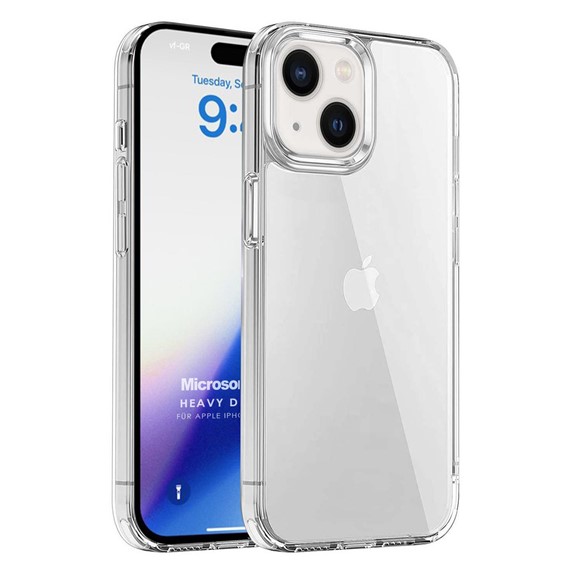 Microsonic Apple iPhone 15 Plus Kılıf Heavy Drop Şeffaf 1