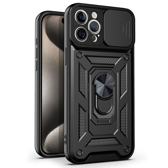 Microsonic Apple iPhone 15 Pro Max Kılıf Impact Resistant Siyah 1