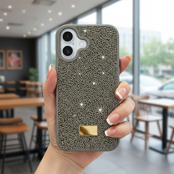 Microsonic Apple iPhone 16 Plus Kılıf Cosmic Shine Koyu Gri 2