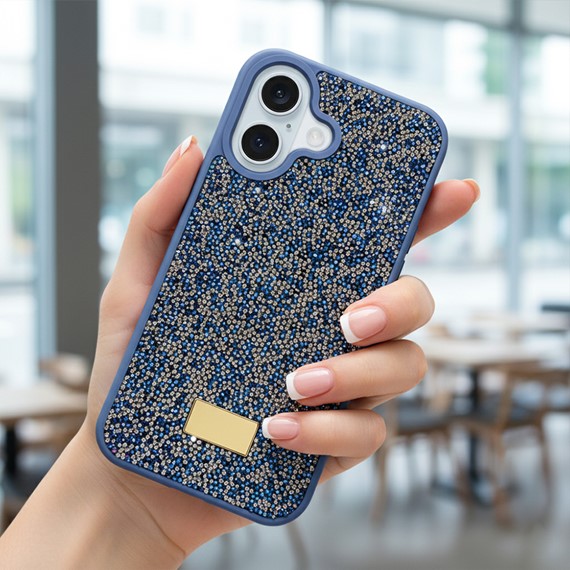 Microsonic Apple iPhone 16 Plus Kılıf Cosmic Shine Lacivert 2