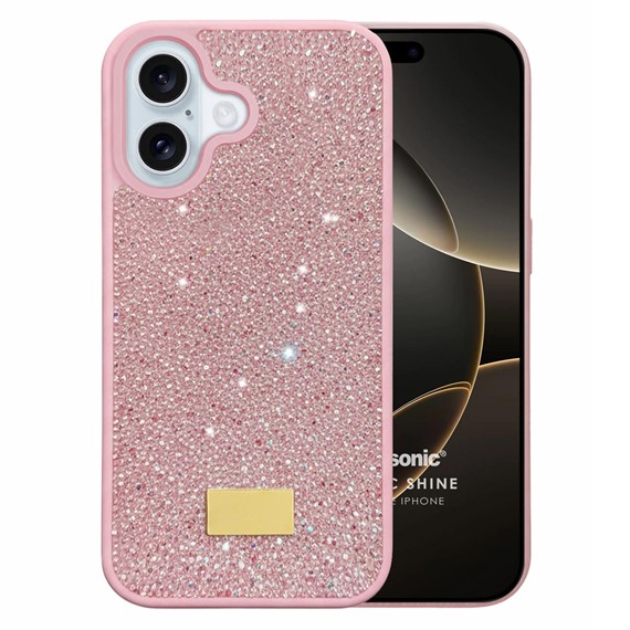 Microsonic Apple iPhone 16 Plus Kılıf Cosmic Shine Pembe 1