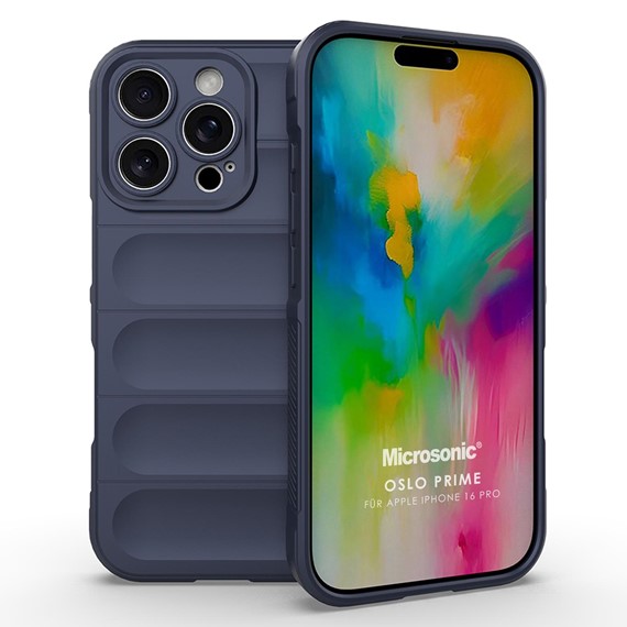 Microsonic Apple iPhone 16 Pro Kılıf Oslo Prime Lacivert 1