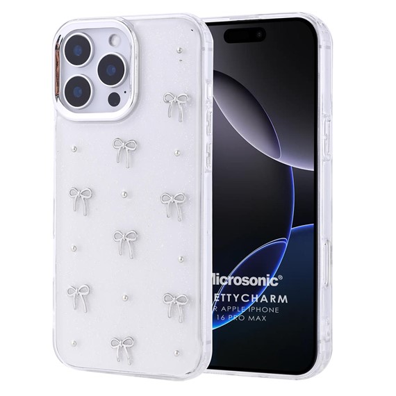 Microsonic Apple iPhone 16 Pro Max Kılıf PrettyCharm Bow 1