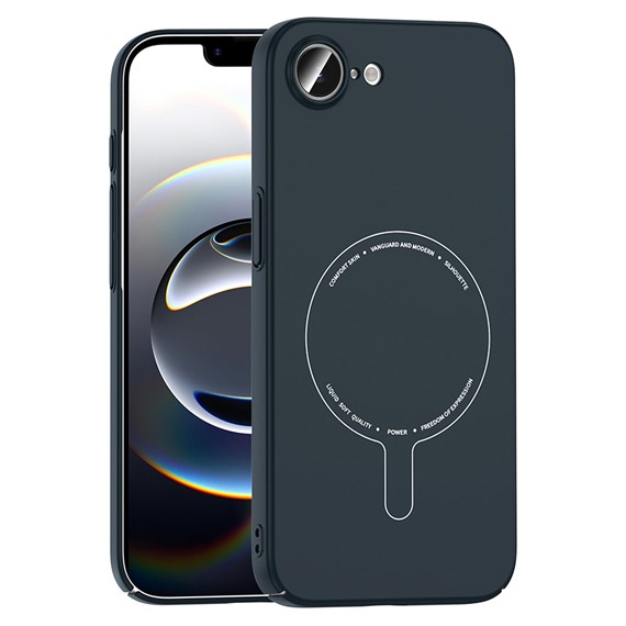 Microsonic Apple iPhone 17e Kılıf AirFit MagSafe Lacivert 1