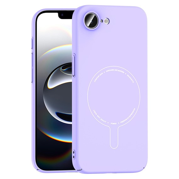 Microsonic Apple iPhone 17e Kılıf AirFit MagSafe Lila 1