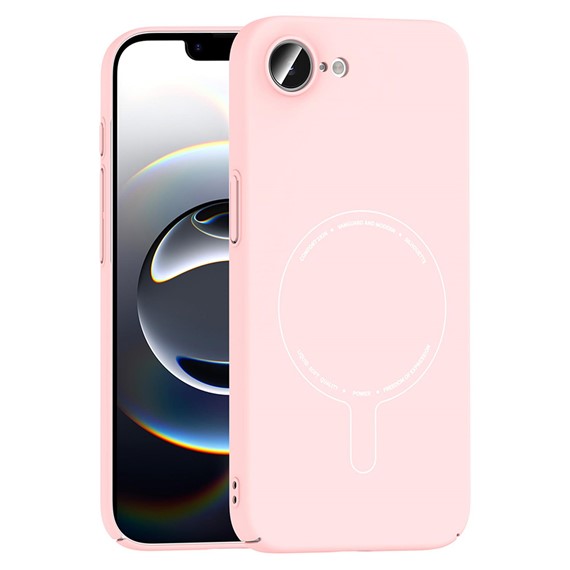 Microsonic Apple iPhone 17e Kılıf AirFit MagSafe Pembe 1