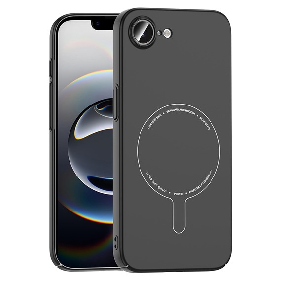 Microsonic Apple iPhone 17e Kılıf AirFit MagSafe Siyah 1