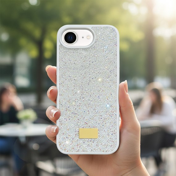 Microsonic Apple iPhone 16e Kılıf Cosmic Shine Beyaz 2