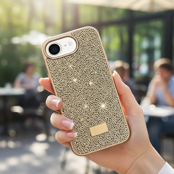 Microsonic Apple iPhone 16e Kılıf Cosmic Shine Gold 2