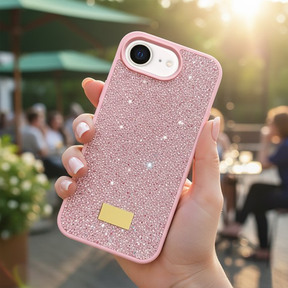 Microsonic Apple iPhone 16e Kılıf Cosmic Shine Pembe 2