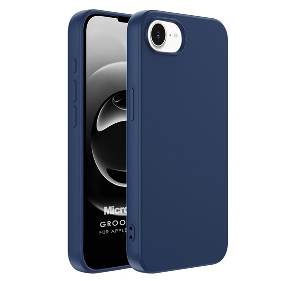 Microsonic Apple iPhone 16e Kılıf Groovy Soft Lacivert 1