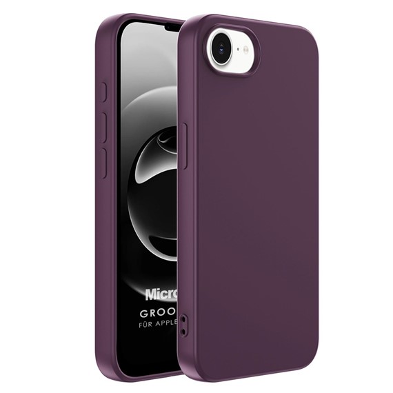 Microsonic Apple iPhone 16e Kılıf Groovy Soft Mor 1
