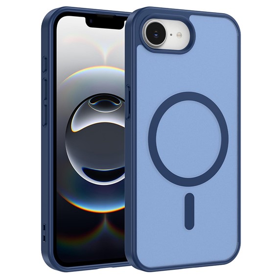 Microsonic Apple iPhone 17e Kılıf MagSmoke Neo Lacivert 1