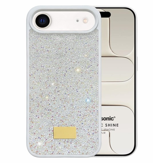 Microsonic Apple iPhone 17 Air Kılıf Cosmic Shine Beyaz 1
