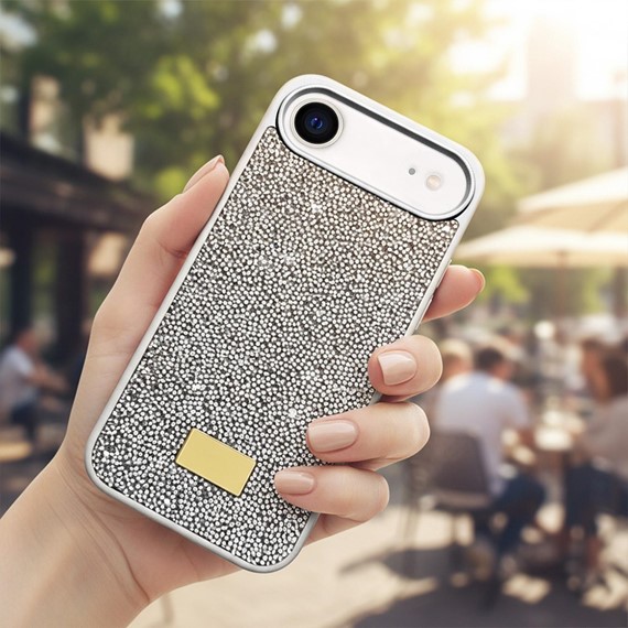 Microsonic Apple iPhone 17 Air Kılıf Cosmic Shine Gümüş 2