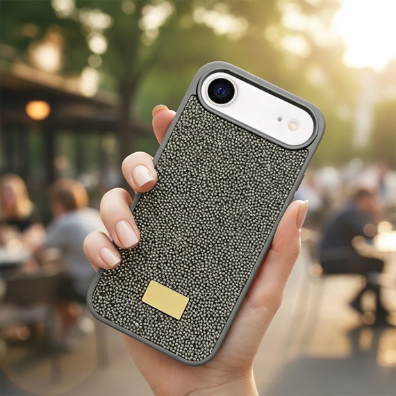 Microsonic Apple iPhone 17 Air Kılıf Cosmic Shine Koyu Gri 2