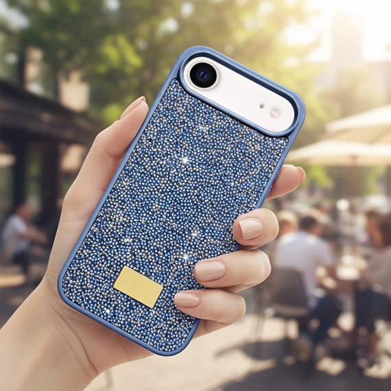 Microsonic Apple iPhone 17 Air Kılıf Cosmic Shine Lacivert 2