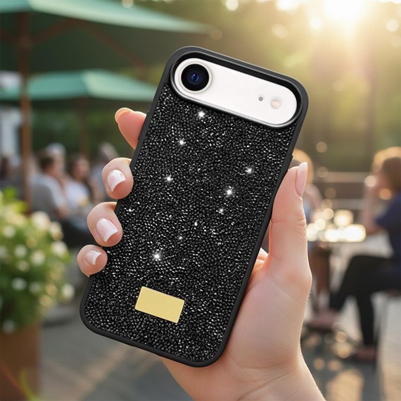 Microsonic Apple iPhone 17 Air Kılıf Cosmic Shine Siyah 2