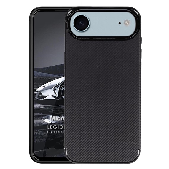 Microsonic Apple iPhone 17 Air Kılıf Legion Series Siyah 1