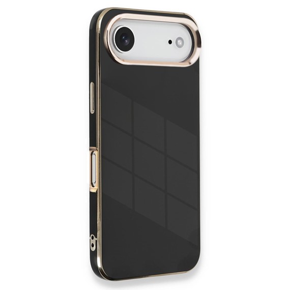 Microsonic Apple iPhone 17 Air Kılıf Olive Plated Siyah 1