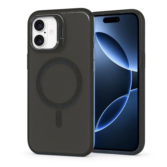 Microsonic Apple iPhone 17 Kılıf SparkMag Luxe Siyah 1