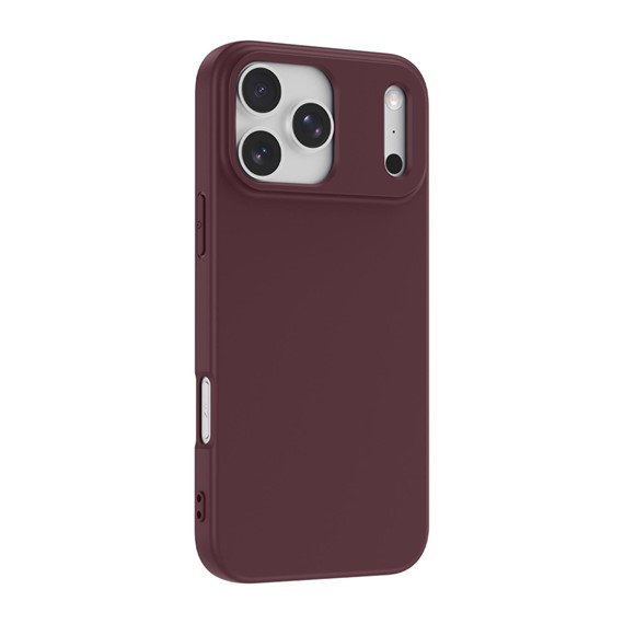 Microsonic Apple iPhone 17 Pro Kılıf Groovy Soft Mürdüm 2