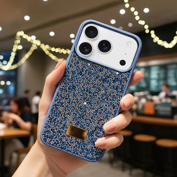 Microsonic Apple iPhone 17 Pro Kılıf Cosmic Shine Lacivert 2