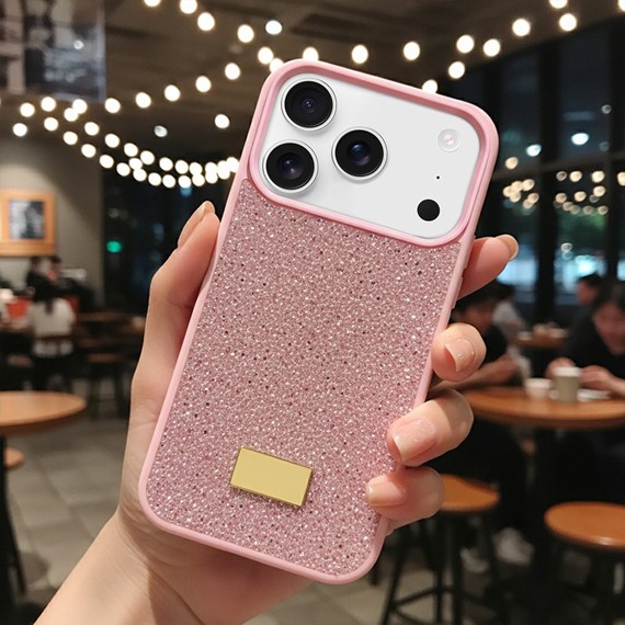 Microsonic Apple iPhone 17 Pro Max Kılıf Cosmic Shine Pembe 2