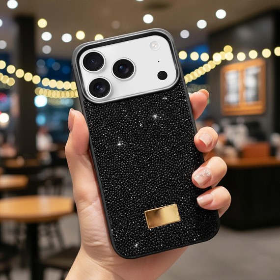 Microsonic Apple iPhone 17 Pro Kılıf Cosmic Shine Siyah 2