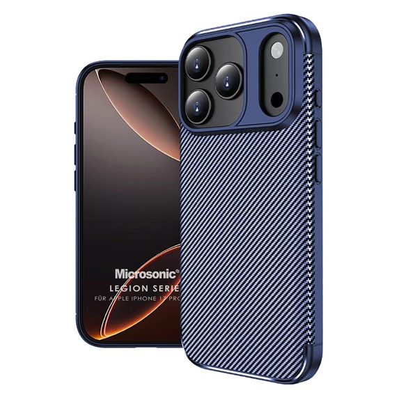 Microsonic Apple iPhone 17 Pro Max Kılıf Legion Series Lacivert 1
