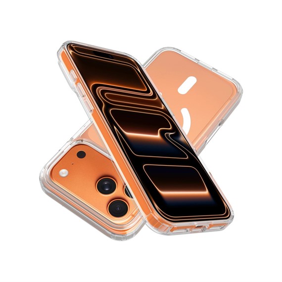 Microsonic Apple iPhone 18 Pro Max Kılıf MagSafe Clear Sararmaz Şeffaf 3
