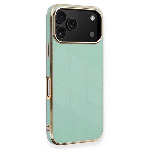 Microsonic Apple iPhone 17 Pro Max Kılıf Olive Plated Yeşil 1