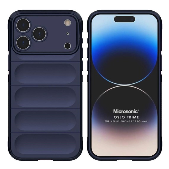 Microsonic Apple iPhone 17 Pro Max Kılıf Oslo Prime Lacivert 1