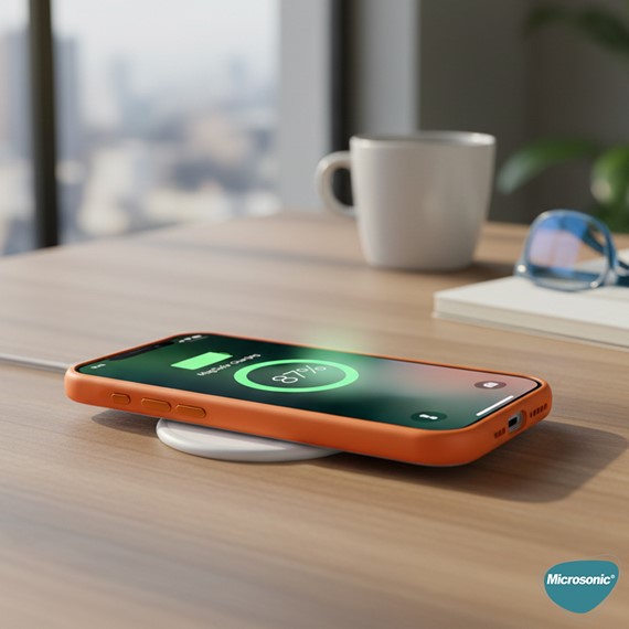 Microsonic Apple iPhone 17 Pro Max Kılıf Zenicon MagSafe Gri 2