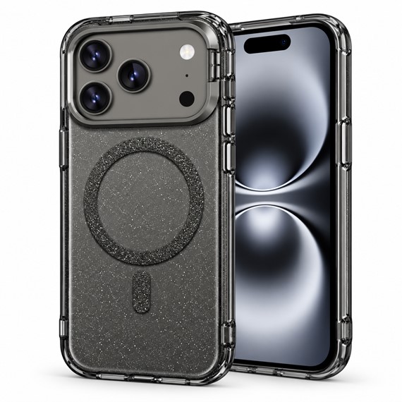 Microsonic Apple iPhone 18 Pro Max Kılıf SparkMag Luxe Siyah 1